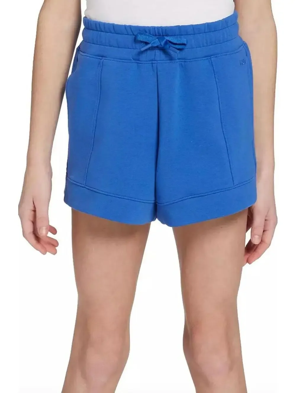 (C271) DSG Girls Sport Fleece Athletic Sweat Shorts Beaucoup Blue Size Medium
